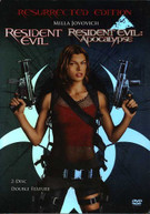 RESIDENT EVIL & RESIDENT EVIL: APOCALYPSE (2PC) DVD