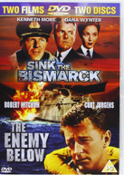 SINK THE BISMARK / ENEMY BELOW (UK) DVD