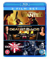 WANTED / DEATH RACE / DOOMSDAY (UK) BLU-RAY