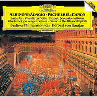 ALBINONI / HERBERT VON  KARAJAN - ALBINONI: ADAGIO / PACHELBEL: CANON CD