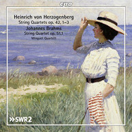 BRAHMS /  MINGUET QUARTETT - BRAHMS & HERZOGENBERG: STRING QUARTETS 2 CD