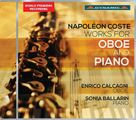 COSTE /  KLOSE / VERROUST / CALCAGNI / BALLARIN - WORKS FOR OBOE & PIANO CD