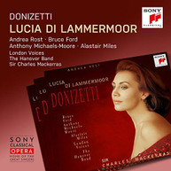 DONIZETTI - LUCIA DI LAMMEMOOR (UK) CD