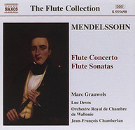 MENDELSSOHN - FLUTE CONCERTO/FLUTE SONATAS CD