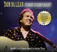 DON MCLEAN - STARRY STARRY NIGHT: LIVE IN AUSTIN CD