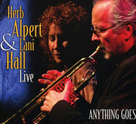 HERB ALPERT / LANI  HALL - ANYTHING GOES (LIVE) CD