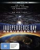 INDEPENDENCE DAY: RESURGENCE (BLU-RAY/DIGITAL COPY) (2016) BLURAY