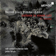 ZIMMERMANN /  WDR SINFONIEORCHESTER KOLN / HIRSCH - SINFONIE IN EINEM CD