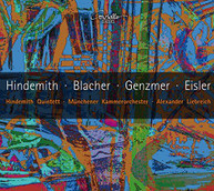 BLACHER /  EISLER / GENZMER / HINDEMITH / LIEBREICH - WORKS FOR WINDS CD