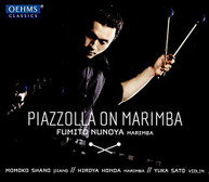 PIAZZOLLA /  NUNOYA / HONDA / SHANO - PIAZZOLLA ON MARIMBA CD