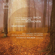 C.P.E. BACH /  KUIJKEN - C.P.E. BACH HAYDN & BEETHOVEN: SYMPHONIES CD