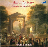 SOLER / VIRGINIA  BLACK - SONATAS FOR HARPSICHORD CD