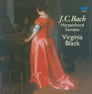J.C. BACH / VIRGINIA  BLACK - HARPSICHORD SONATAS CD