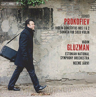 PROKOFIEV /  GLUZMAN / JARVI - PROKOFIEV: VIOLIN CONCERTOS, NOS. 1 & 2 SACD