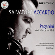 PAGANINI /  ACCARDO - PAGANINI: VIOLIN CONCERTOS 1 & 2 CD