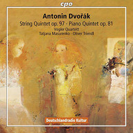 DVORAK /  VOGLER QUARTETT / MASURENKO / TRIENDL - STRING QUINTET OP 97: CD