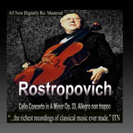 ROSTROPOVICH /  MOSCOW PHIL ORCH / KANDRASHIN - ROSTROPOVICH CELLO CD