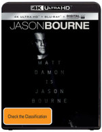 JASON BOURNE (4K UHD/BLU-RAY/UV) (2016) BLURAY