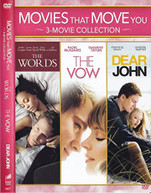 MOVIES THAT MOVE YOU: WORDS / VOW / DEAR JOHN DVD
