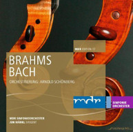 BRAHMS /  BACH / MDR SINFONIEORCHESTER - WERKE IN ORCHESTRIERUNGEN DURCH CD