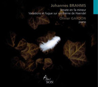 BRAHMS / OLIVIER  GARDON - SONATA IN F MINOR CD