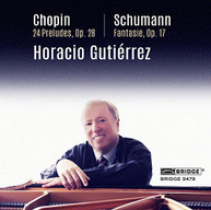 CHOPIN /  GUTIERREZ - HORACIO GUTIERREZ PLAYS CHOPIN & SCHUMANN CD