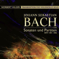 J.S. BACH /  NORBERT HILGER - SONATEN UND PARTITEN BWV1001 - SONATEN UND CD