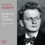 L BEETHOVEN /  KEMPFF - BEETHOVEN: PIANO CONCERTOS CD