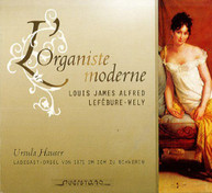 LEFEBURE-WELY /  URSULA HAUSER -WELY / URSULA HAUSER - L'ORGANISTE CD