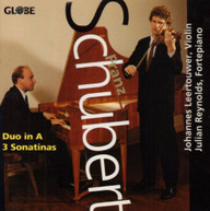 SCHUBERT /  LEERTOUWER / REYNOLDS - VIOLIN SONATA & SONATINES CD