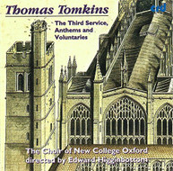 TOMKINS /  CHOIR OF NEW COLLEGE OXFORD/HIGGINBOTTOM - THIRD SERVICE: CD