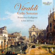 VIVALDI / FRANCESCO/ GUGLIELMO GALLIGIONI - VIVALDI: CELLO SONATAS (UK) CD