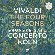 VIVALDI / SHUNSKE / CONCERTO KOLN  SATO - VIVALDI: FOUR SEASONS (UK) VINYL