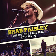 BRAD PAISELY - LIFE AMPLIFIED WORLD TOUR: LIVE FROM WVU (+DVD) CD