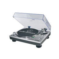 AUDIO-TECHNICA LP120 DIRECT DRIVE TURNTABLE W/USB OUTPUT & SOFTWARE - SILVER