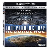 INDEPENDENCE DAY: RESURGENCE - INDEPENDENCE DAY: RESURGENCE (4K) 4K BLURAY