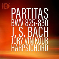 J.S. BACH /  VINIKOUR - JOHANN SEBASTIAN BACH: PARTITAS BWV 825 - JOHANN CD