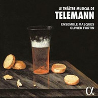 TELEMANN /  MASQUES / FORTIN - TELEMANN: LE THEATRE MUSICAL DE TELEMANN CD
