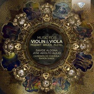 DAVIDE ALOGNA / JOSE ADOLFO / SHADE ALEJO - MUSIC FOR VIOLIN & VIOLA BY CD