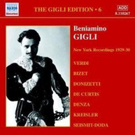 B. GIGLI - GIGLI EDITION 6 (IMPORT) CD