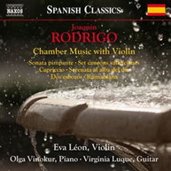 RODRIGO /  LEON / VINOKUR / LUQUE - JOAQUIN RODRIGO: CHAMBER MUSIC WITH CD