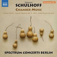 SCHULHOFF /  BROVTSYN / SOKOLOV - SCHULHOFF: CHAMBER MUSIC CD