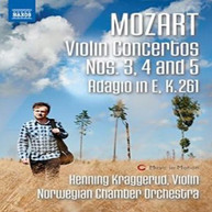 MOZART /  KRAGGERUD / NORWEGIAN CHAMBER ORCHESTRA - MOZART: VIOLIN DVD