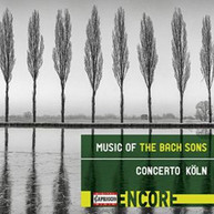 J.C. BACH / C.P.E. / BACH BACH - MUSIC OF THE BACH SONS CD