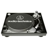 AUDIO-TECHNICA LP120 DIRECT DRIVE TURNTABLE W/USB OUTPUT & SOFTWARE - GLOSS BLACK