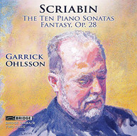 SCRIABIN /  OHLSSON - TEN PIANO SONATAS / FANTASY / OHLSSON CD