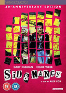 SID AND NANCY - 30TH ANNIVERSARY EDITION (UK) DVD