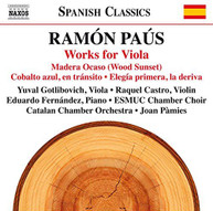 PAUS /  GOTLIBOVICH / CASTRO / PAMIES - RAMON PAUS: WORKS FOR VIOLA CD