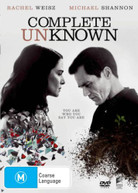 COMPLETE UNKNOWN (2016) DVD