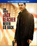 JACK REACHER: NEVER GO BACK (2PC) (+DVD) (2 PACK) BLURAY
